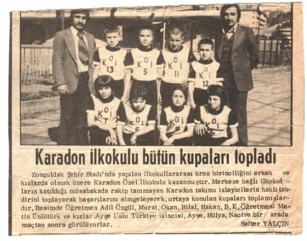 KARADON İLKOKULU BÜTÜN KUPALARI TOPLADI